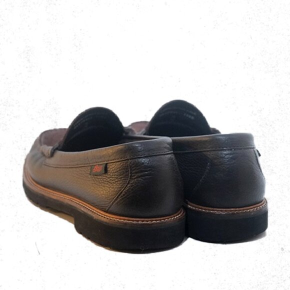 G.H. Bass Wejun Lug Sole Brown Leather Loafer - Picture 3 of 9